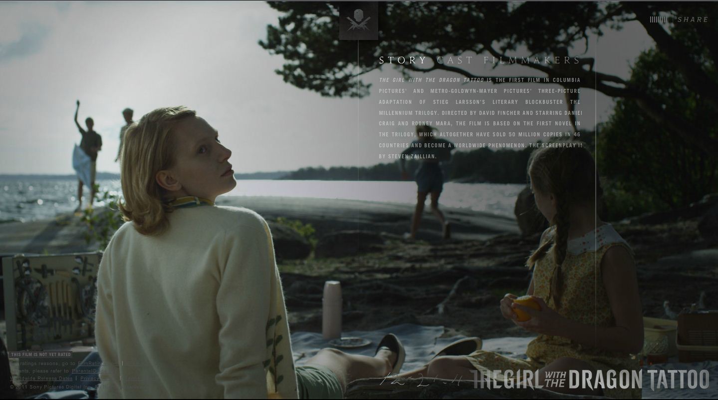 LarssonTrilogia: Fotos Pagina Web Millenium 1 Remake David Fincher