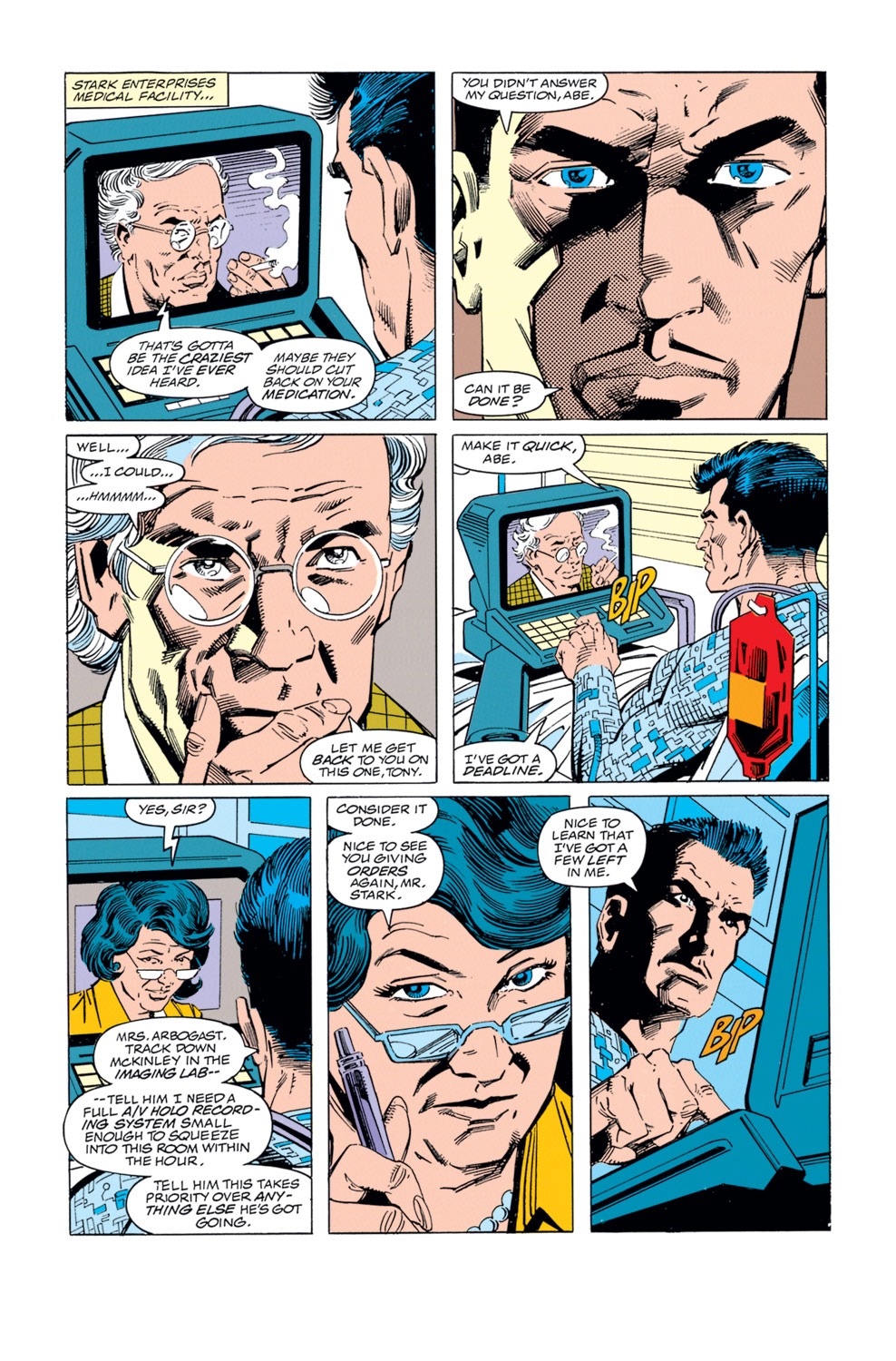 Read online Iron Man (1968) comic -  Issue #281 - 10