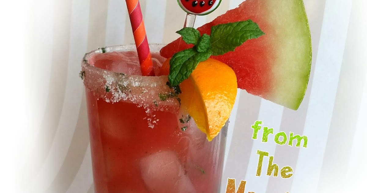 The MARTINI DIVA WATERMELON ORANGE COOLER COCKTAIL RECIPE