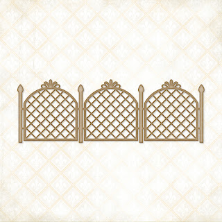 framed lattice fence framed lattice fence