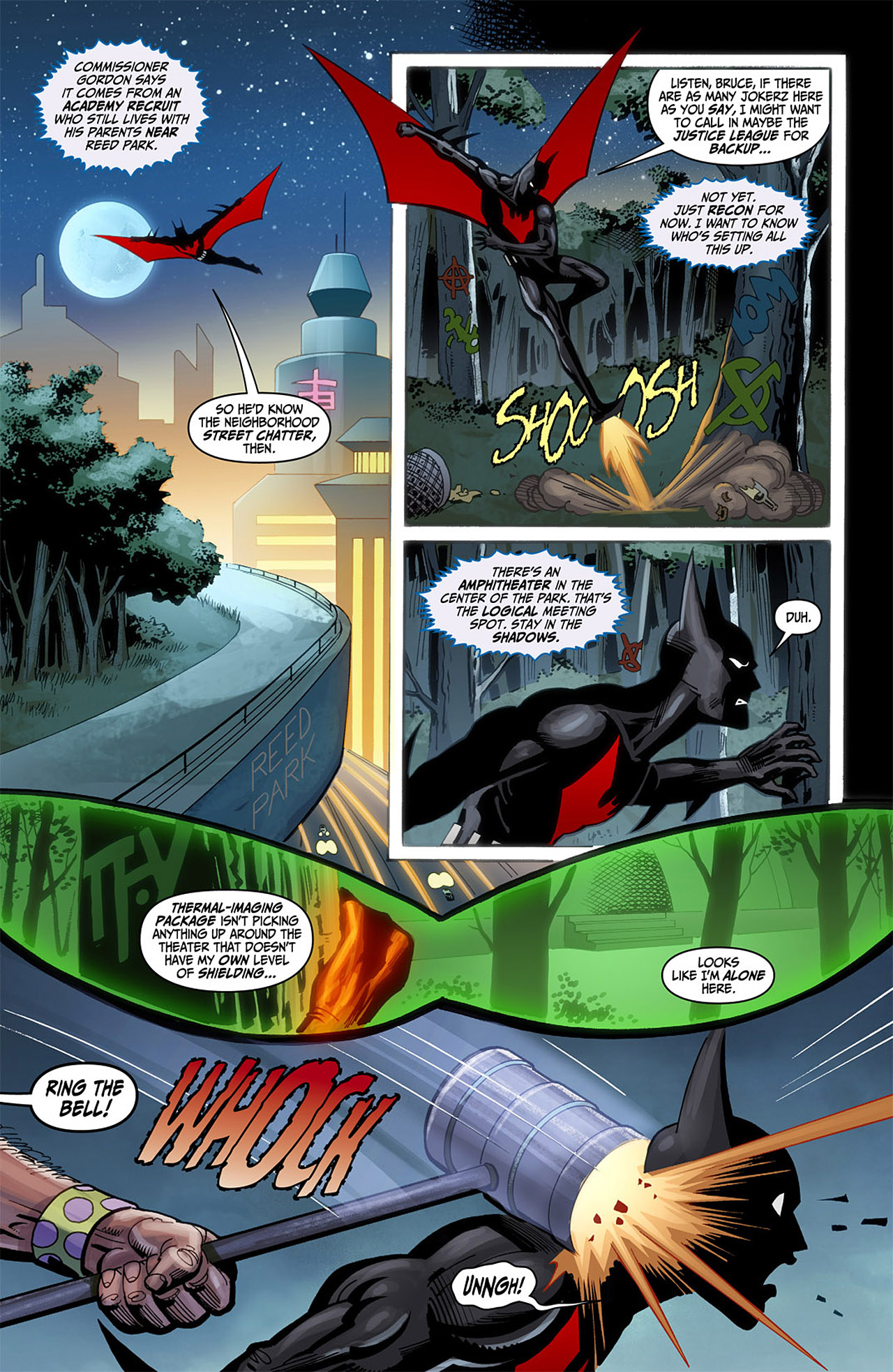 Read online Batman Beyond (2012) comic -  Issue #2 - 6