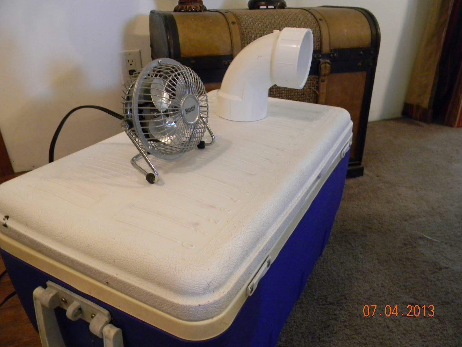DIY Projects Swamp Cooler Icechest
