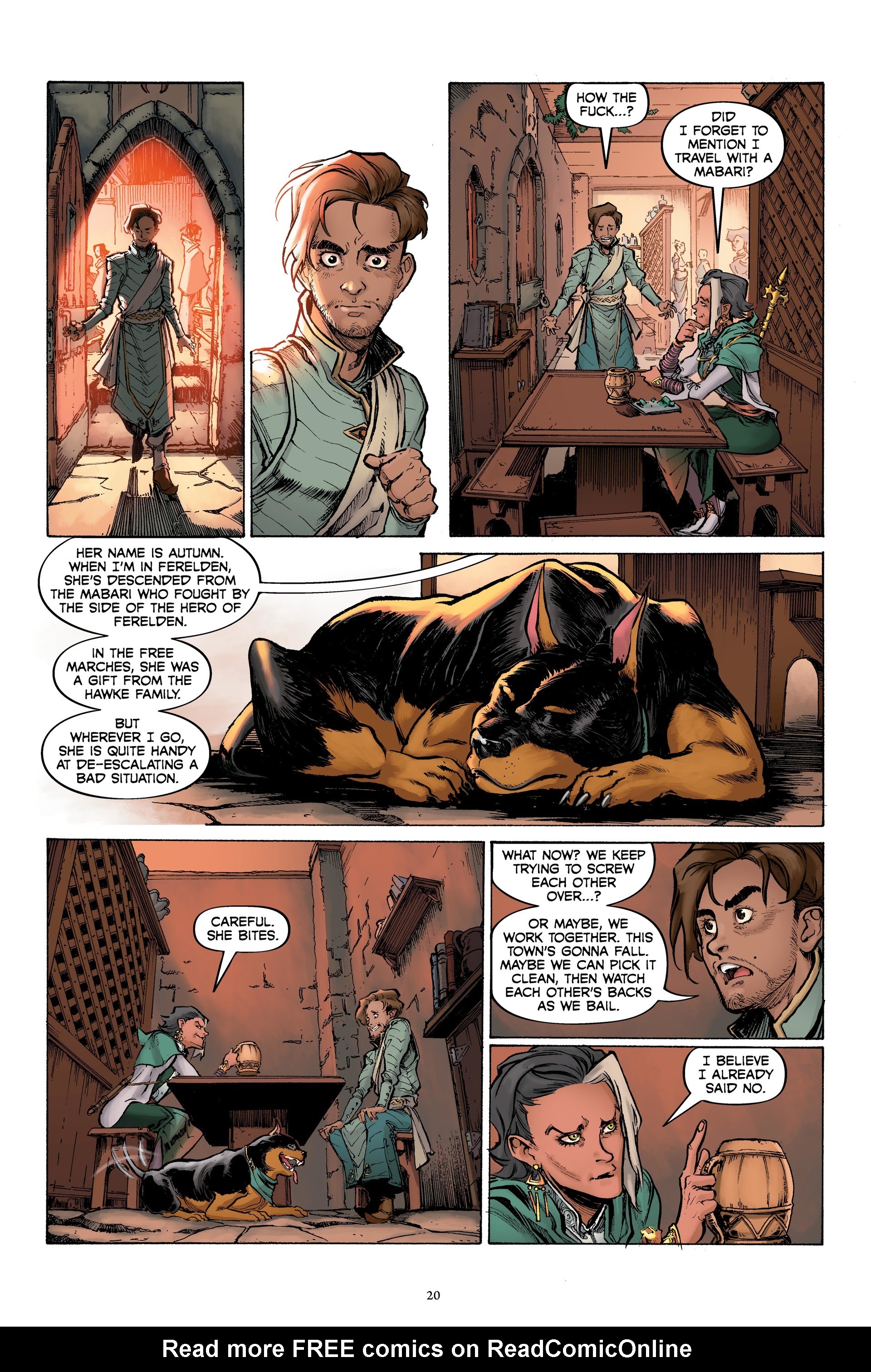 Read online Dragon Age: Wraiths of Tevinter comic -  Issue # TPB (Part 1) - 22