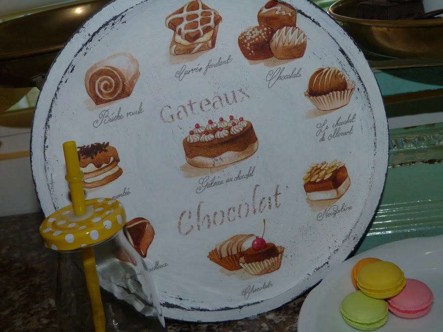 isabelvintage_plato de madera_vintage