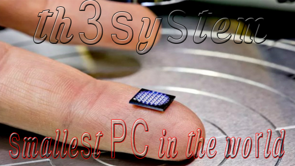 IBM Corporation Announces the smallest PC in the world!