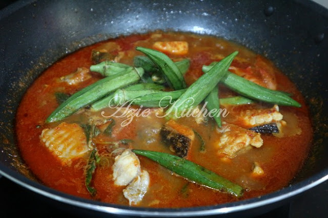 Masak Asam Pedas Ikan Pari