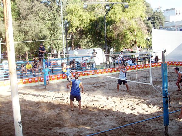 Altura dela red de voleibol para las diferentes categorias