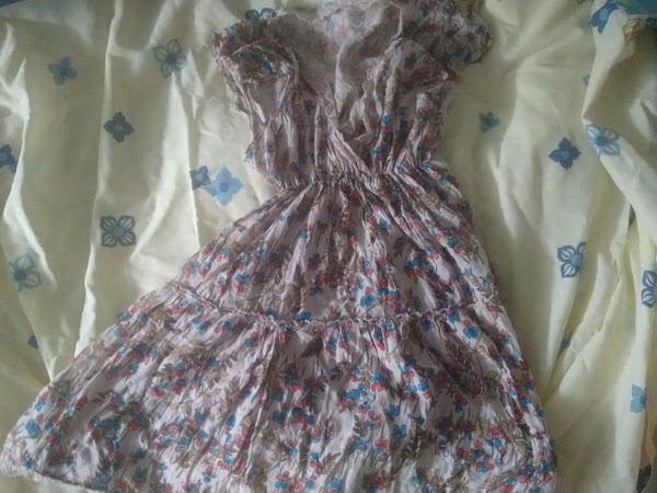 short con un vestido