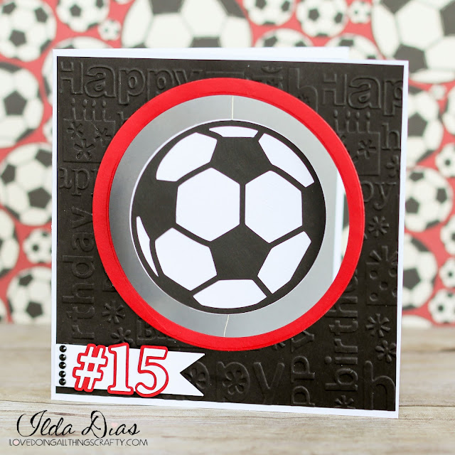 birthday,SVGCuts files,#SVGCuts,Soccer,Silhouette Cameo,Soccer Ball Spinner Card,Snarky Stamps,guy,tutorial,boy,Card,ilovedoingallthingscrafty,
