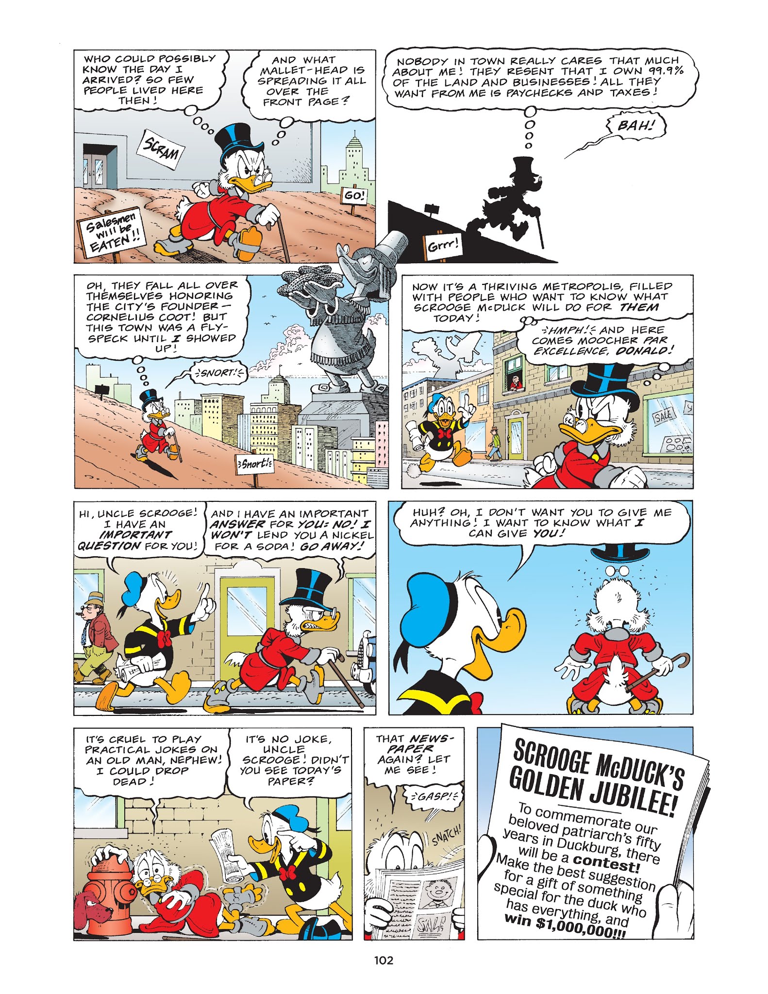 Read online Walt Disney Uncle Scrooge and Donald Duck: The Don Rosa Library comic -  Issue # TPB 7 (Part 2) - 3