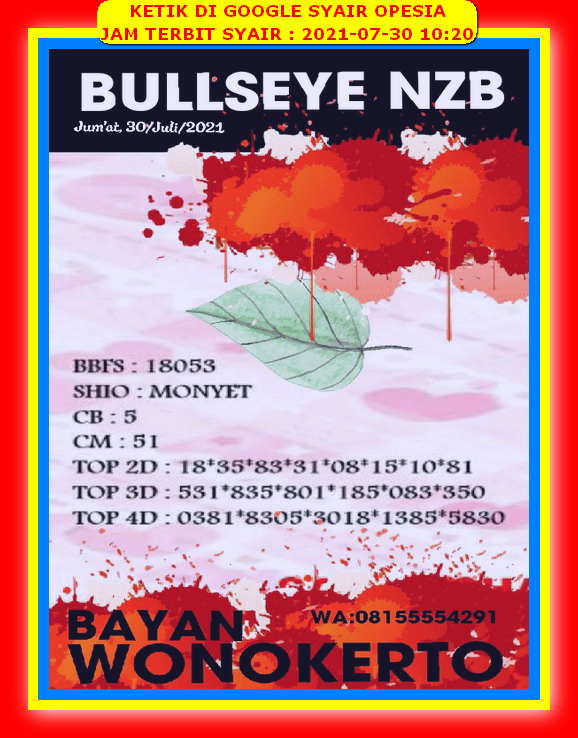 Syair Sydney Jumat 30 Juli 2021 Royal Syair