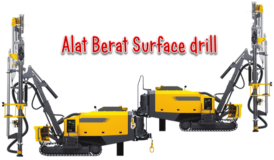 Fungsi Alat Berat Surface drill