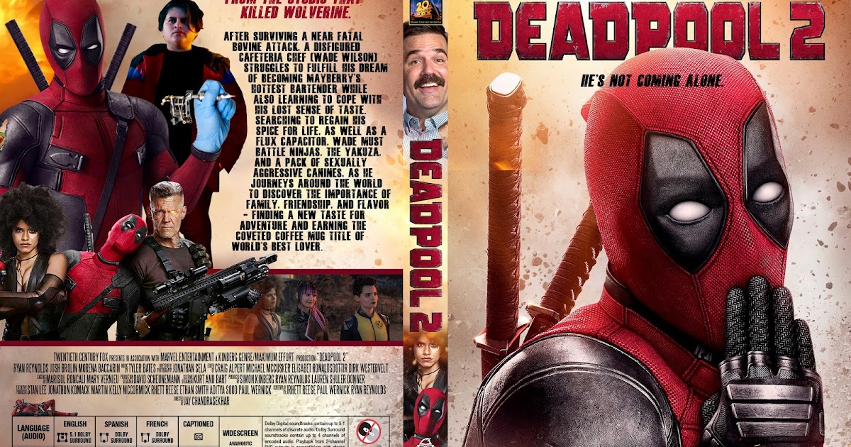 Deadpool 2 DVD Cover -...
