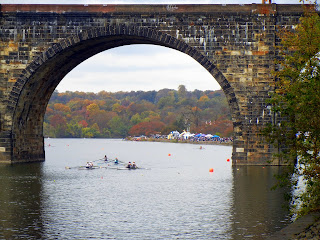 The Head of the Schuylkill Regatta in Philadelphia 