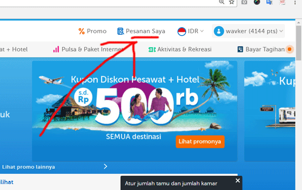 Cara Melakukan Refund Tiket Pesawat di Traveloka - Visaku