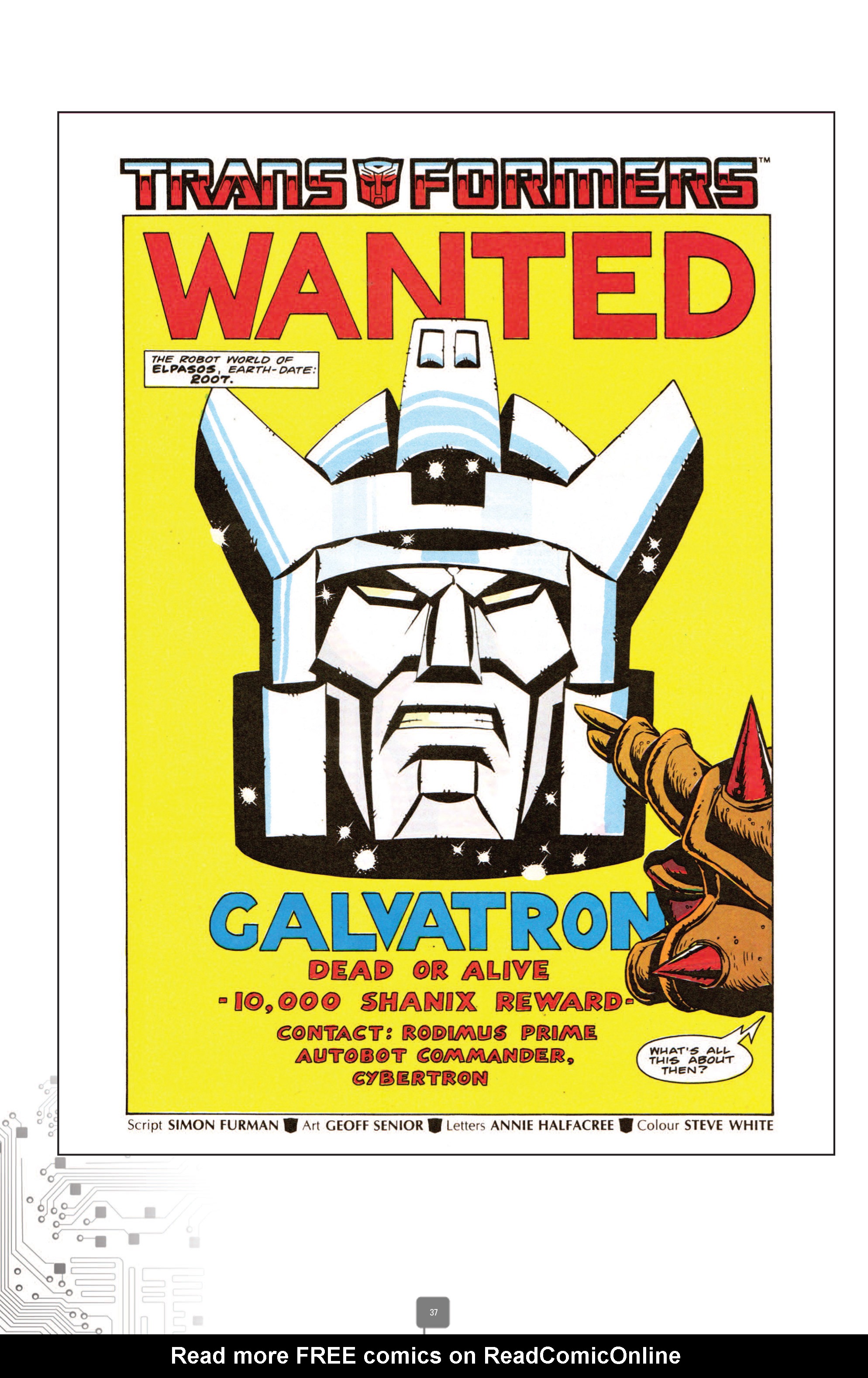 Read online The Transformers Classics UK comic -  Issue # TPB 4 - 37