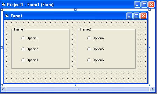 Informática 2011: Tema: Control Option Button en Visual Basic 6.0