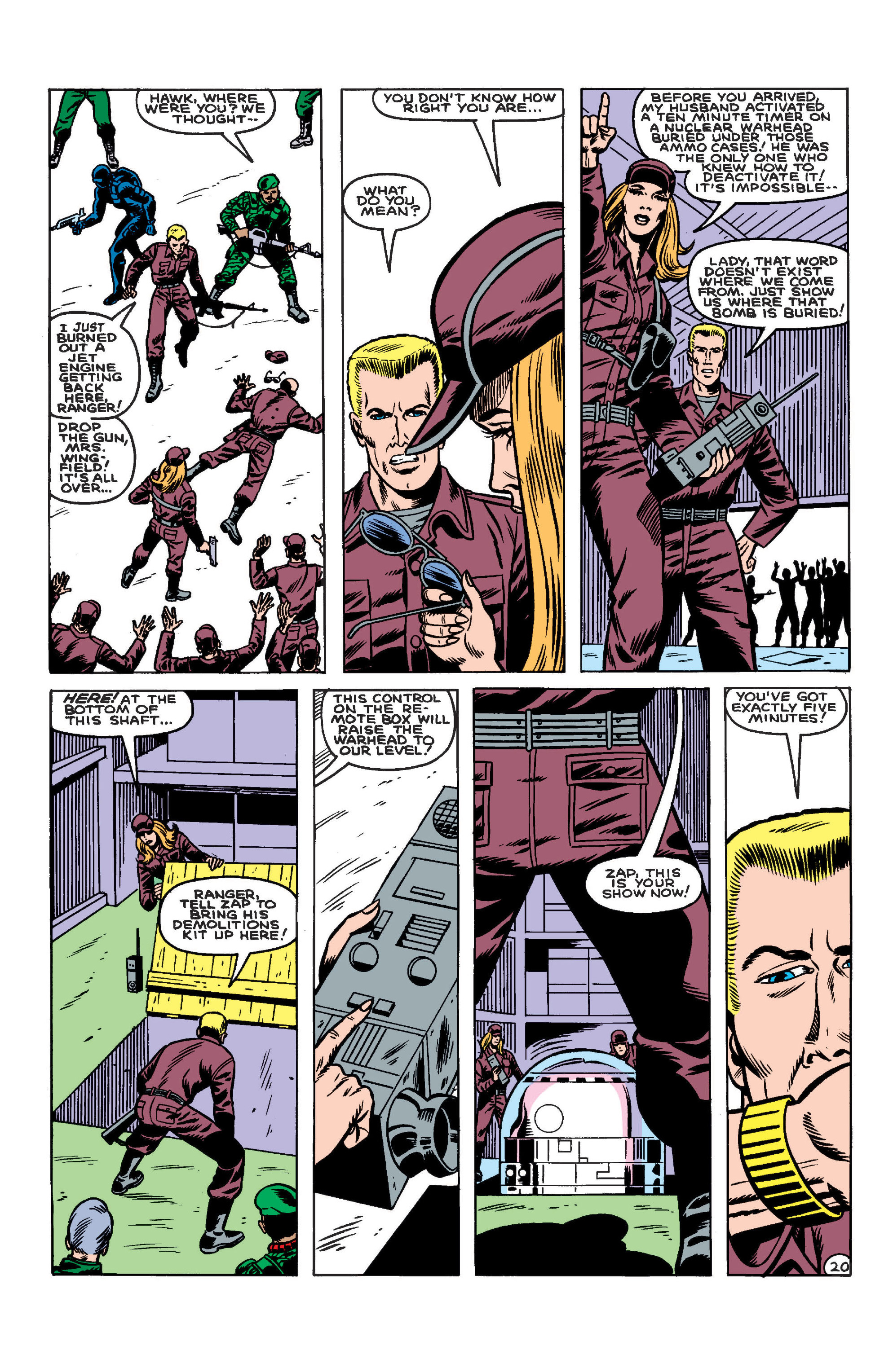 Read online Classic G.I. Joe comic -  Issue # TPB 1 (Part 1) - 99