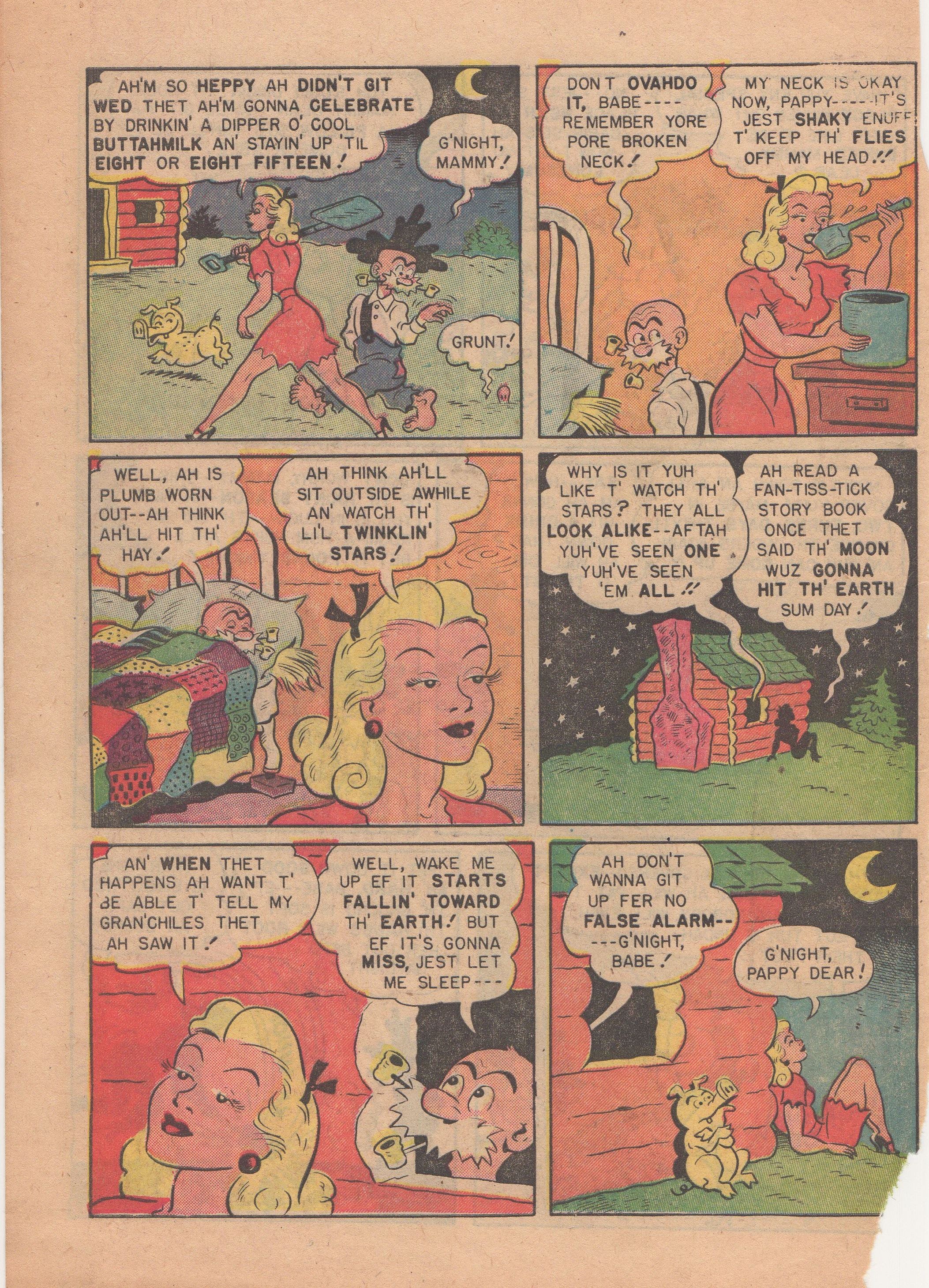 Read online Babe (1948) comic -  Issue #5 - 34