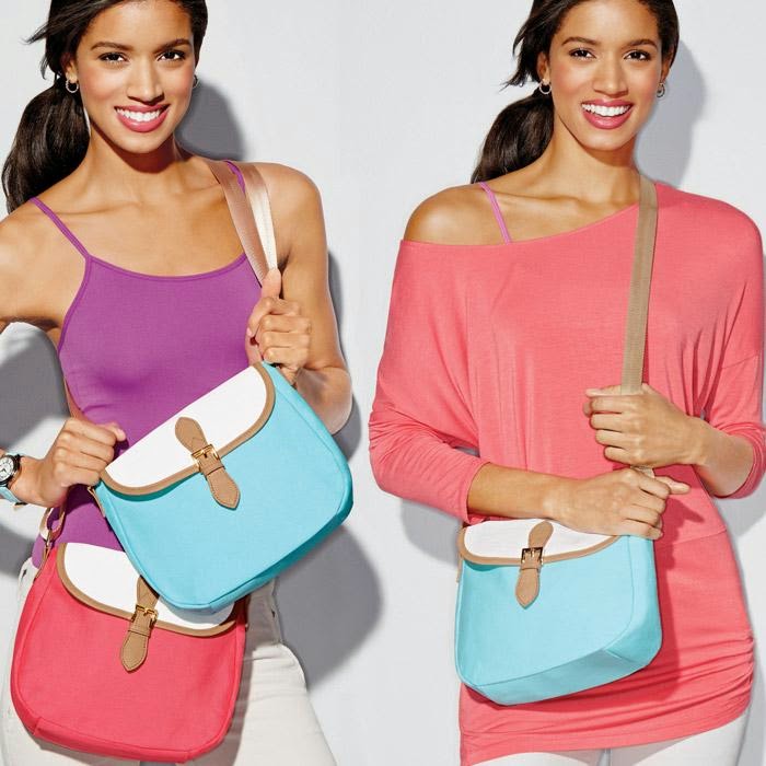 The New Avon Catalog Avon Catalog Everyday Canvas Messenger Bag 19.99
