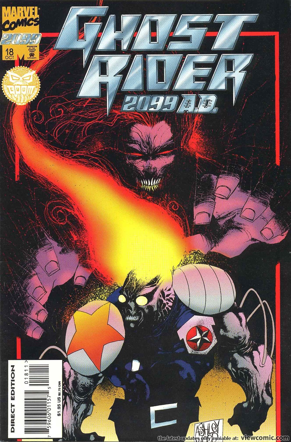 Ghost Rider 2099 # 19 USA, 1995
