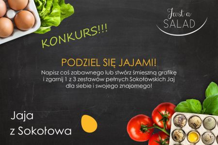 Wygraj zestaw pełnych Sokołowskich Jaj dla siebie i znajomego Konkurs