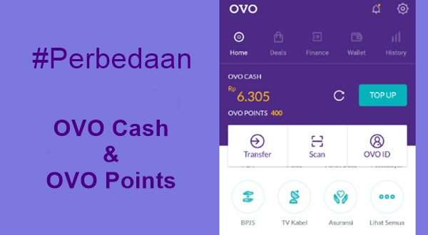 Perbedaan OVO Cash dan OVO Points Perbedaan OVO Cash dan OVO Points