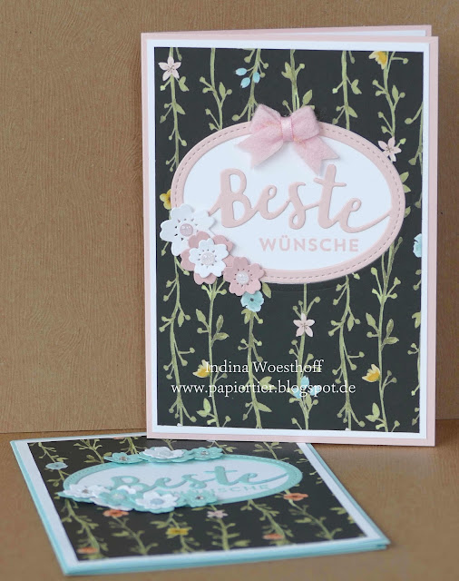 Allerliebst | Beste Grüße | Stampin' up | papiertier Indina | Nicht nur zum Baby | DIY