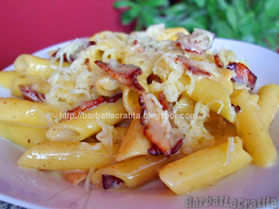 Paste alla carbonara reteta