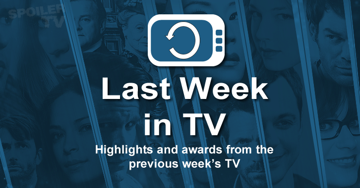 Last Week in TV - Week of Sept. 28 - Episode Awards and Review