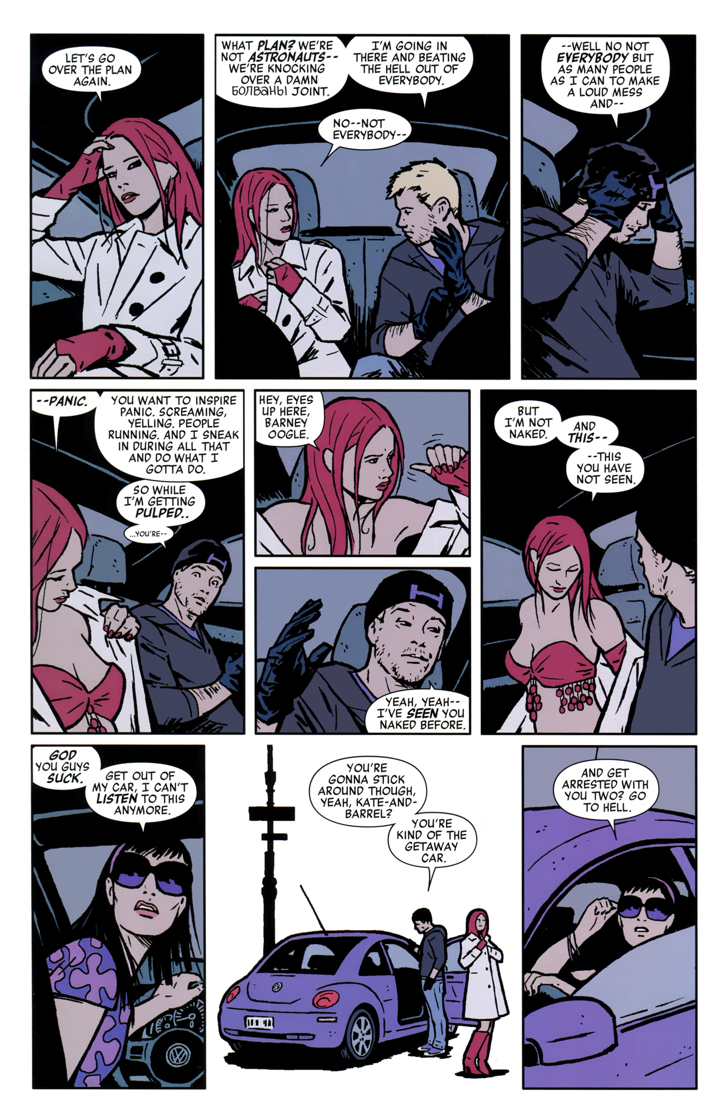 Read online Hawkeye (2012) comic -  Issue #8 - 11