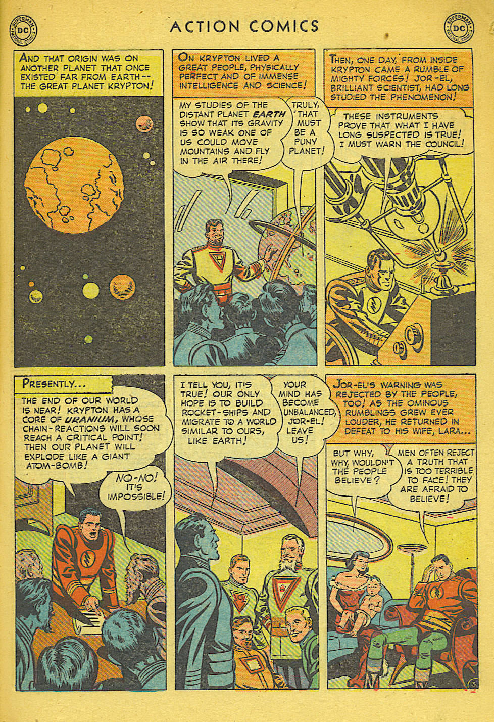 Action Comics (1938) 158 Page 3