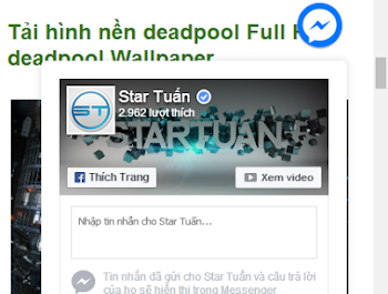 Tiện ích Facebook Messenger Chatbox Cho Blogspot Tiện ích Facebook Messenger Chatbox Cho Blogspot