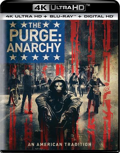 The Purge: Anarchy (2014) 2160p HDR BDRip Dual Latino-Inglés [Subt. Esp] (Thriller. Terror)