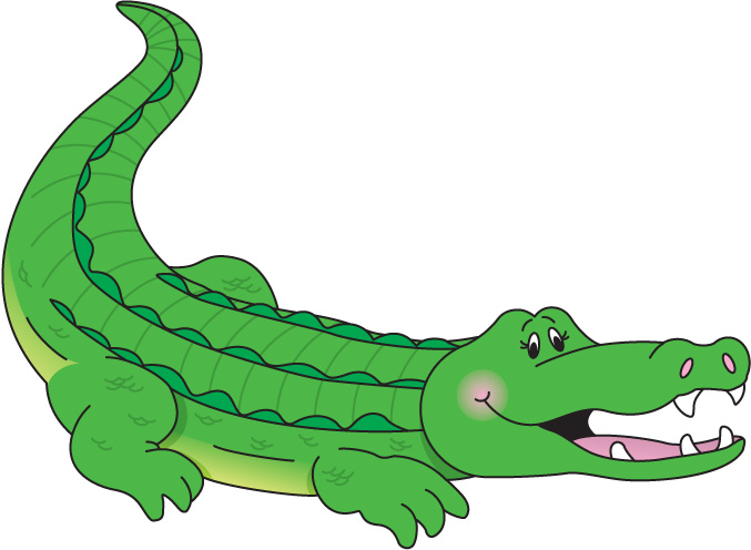 clipart alligator cartoon - photo #4