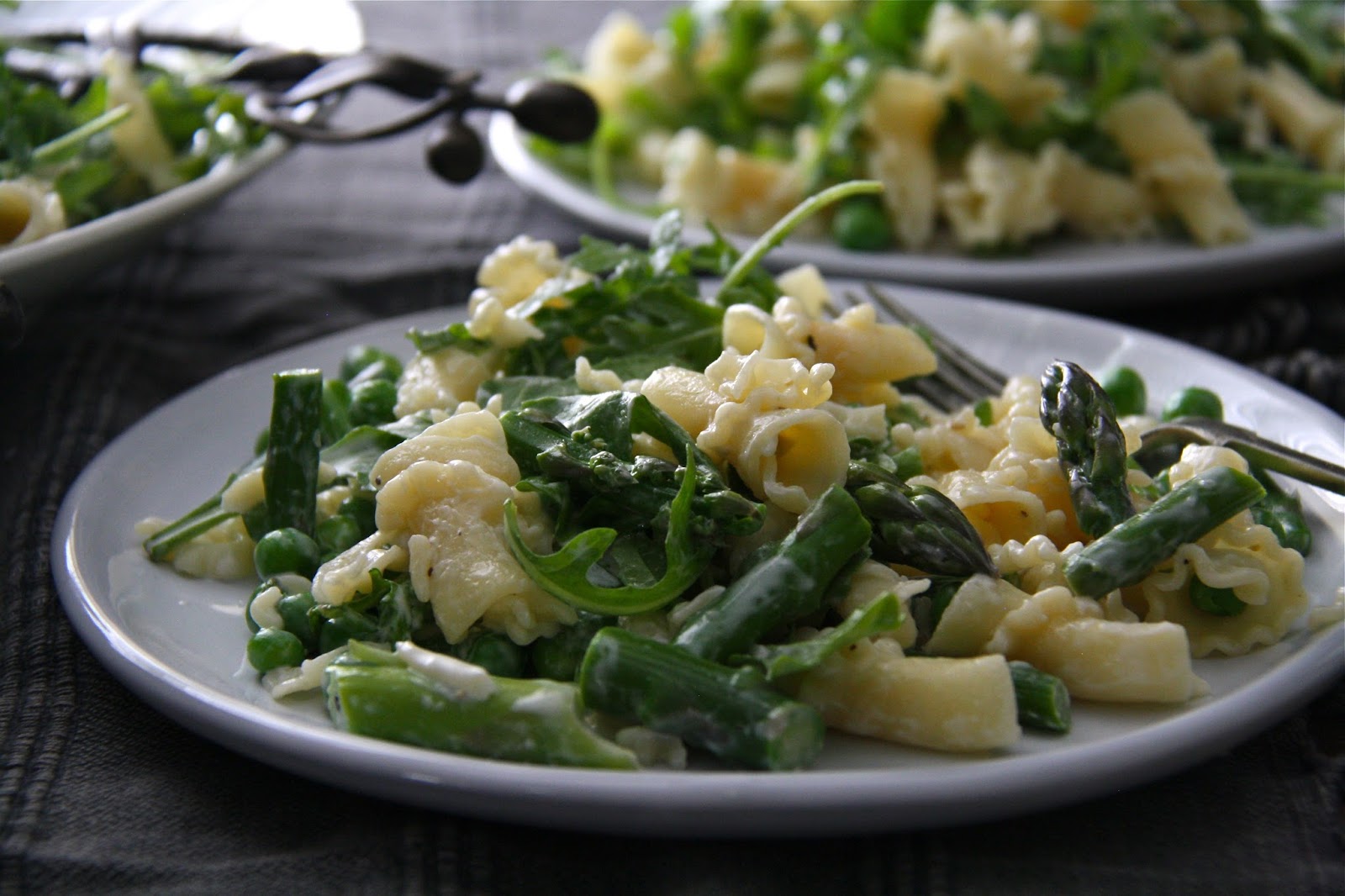 salted sugared spiced™ Mixed Greens Pasta Salad