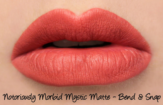 Notoriously Morbid Bend & Snap Mystic Matte Swatches & Review