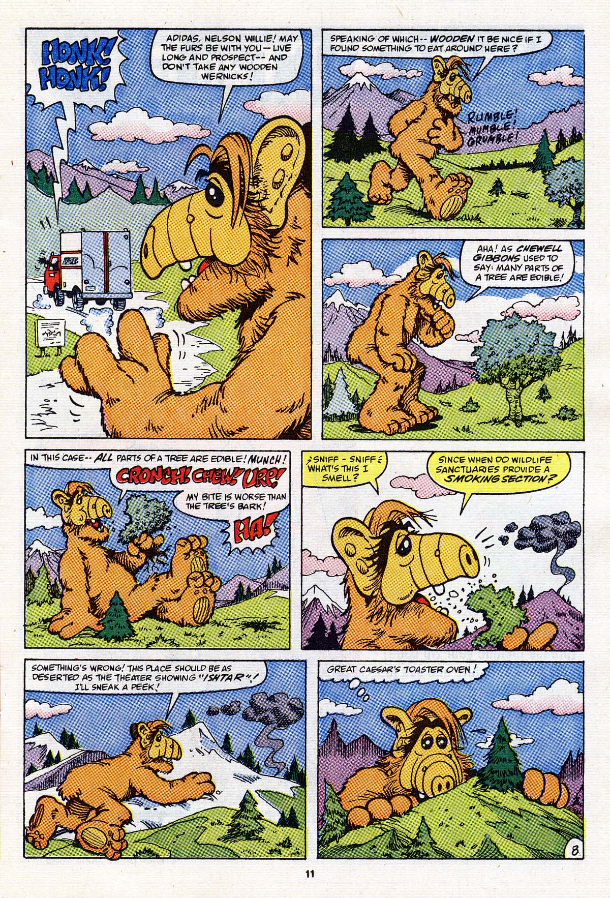 Read online ALF comic -  Issue #18 - 9