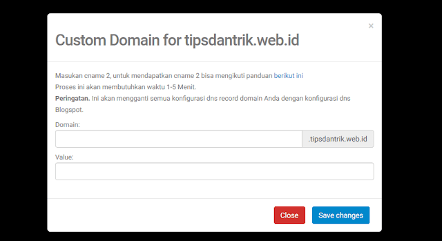 cara custom domain dari blogspot sangat mudah di Niaghoster