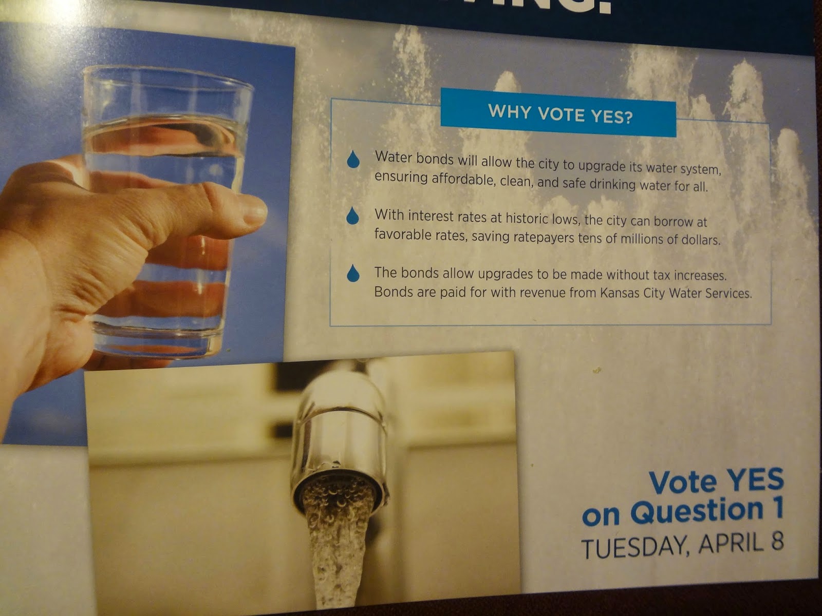 TKC BREAKING NEWS!!! FIRST LOOK KANSAS CITY WATER BOND QUESTION 1 MEGA