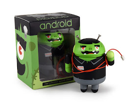 Halloween 2016 Android Mini Vinyl Figure Frank Patches by Andrew Bell