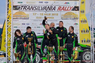 Simone Tempestini si Dorin Pulpea - locul 1 Transilvania Rally 2015