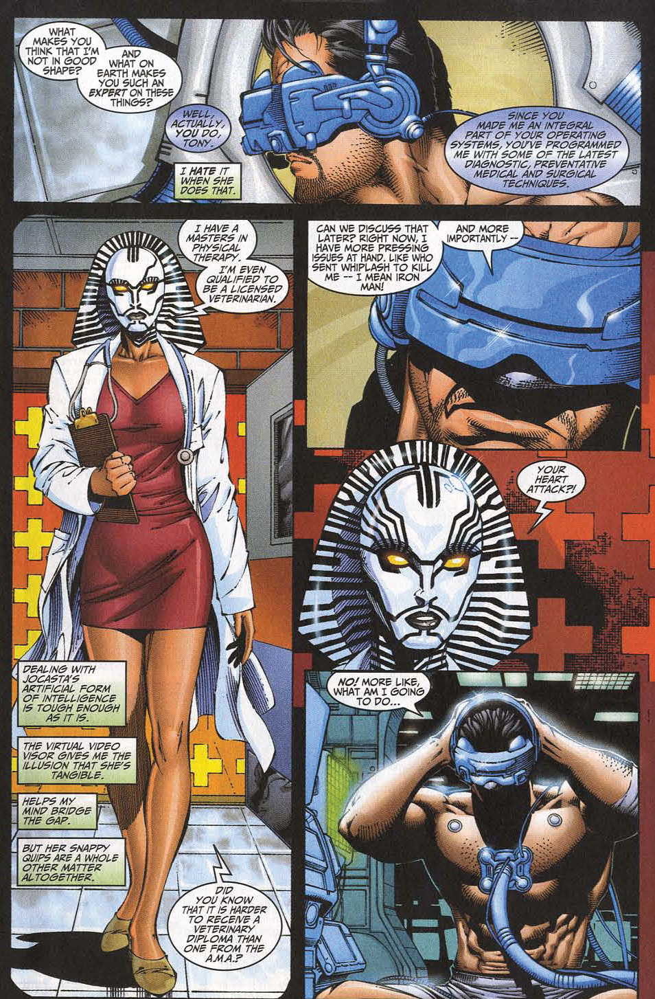 Read online Iron Man (1998) comic -  Issue #28 - 5