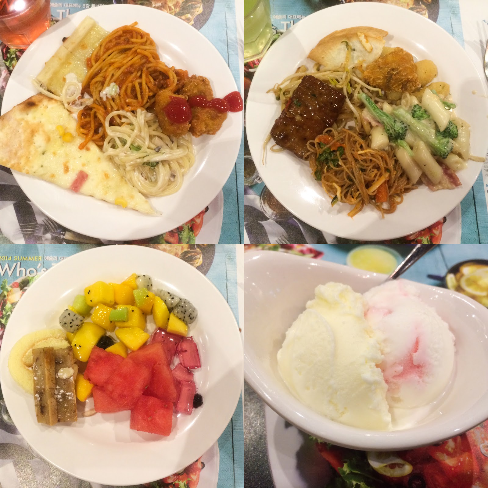 Seoul, Korea - Summer Study Abroad 2014 - Seoul City Touring - Ashley Korean buffet lunch