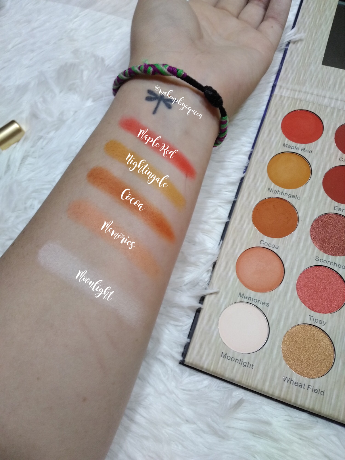 De'Lanci Cosmetics Nocturne Eyeshadow Palette ReviewDE'LANCI De