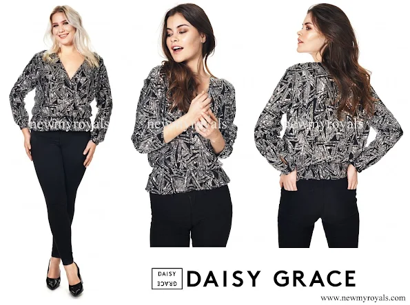 Crown Princess Victoria wore Daisy Grace Look At Me Top - Silver