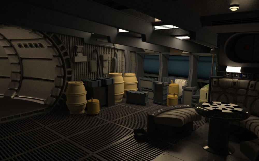 Stinson's All Things Star Wars Blog: Millennium Falcon ...