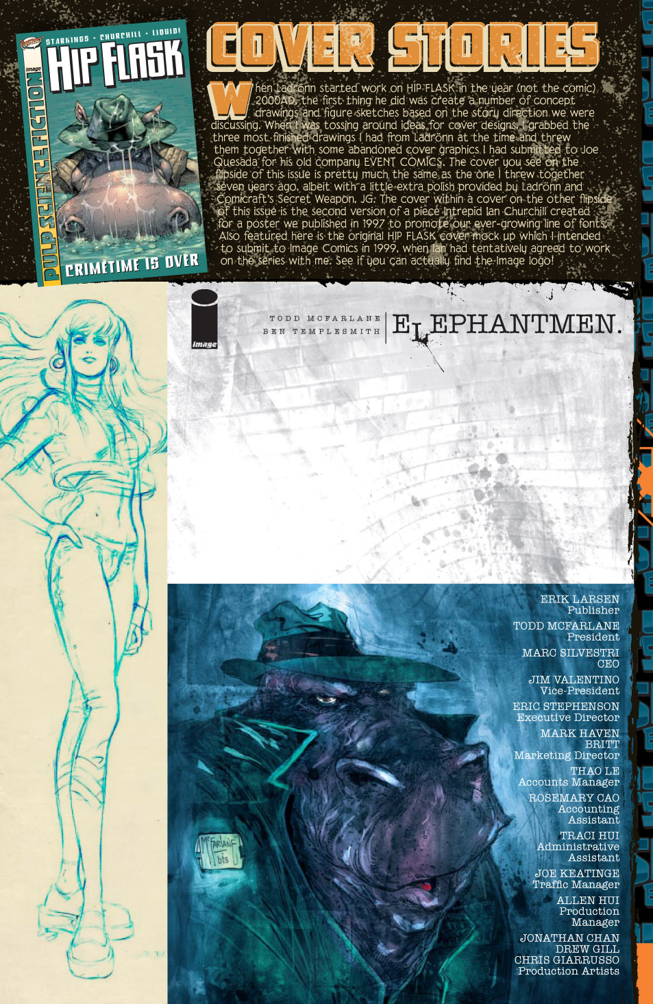 Read online Elephantmen: The Pilot comic -  Issue # Full - 34
