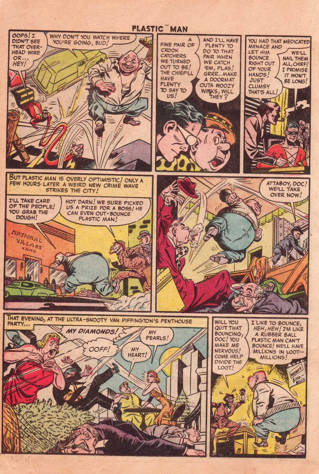 Read online Plastic Man (1943) comic -  Issue #41 - 23