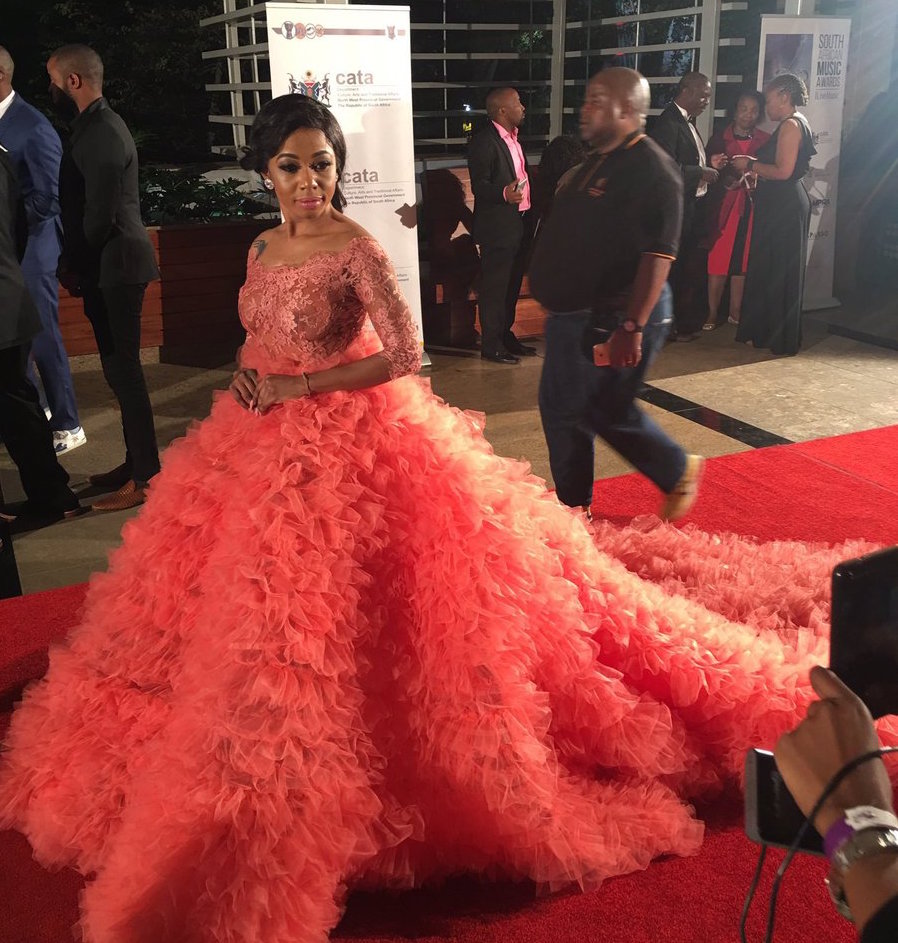 african red carpet dresses